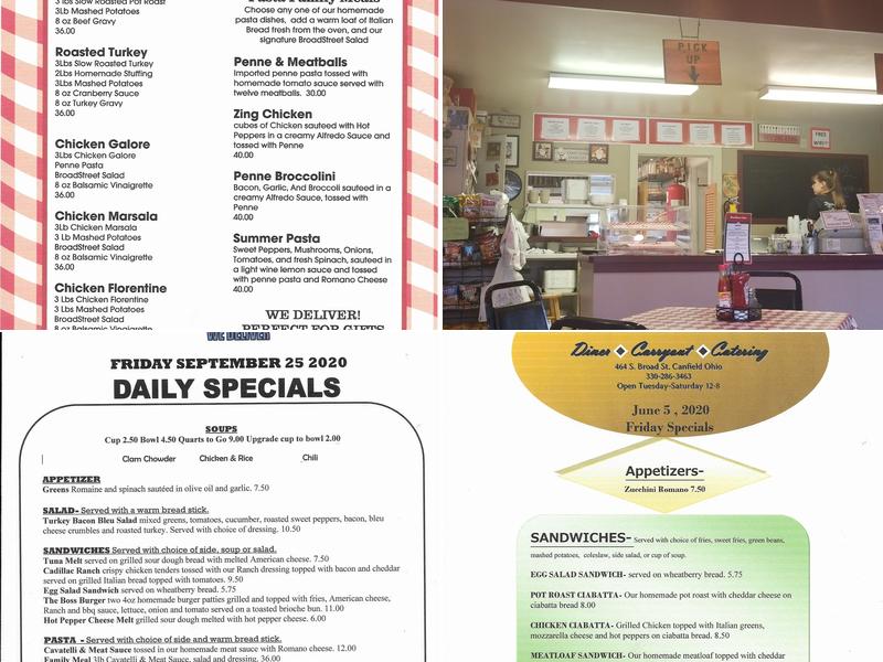 Broad Street Carryout & Catering Menu