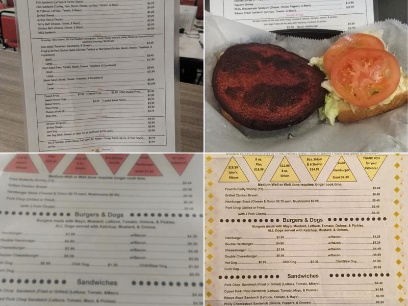 Triangle Restaurant of Johnston Menu