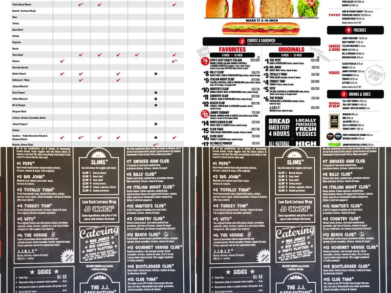 Jimmy John's Menu