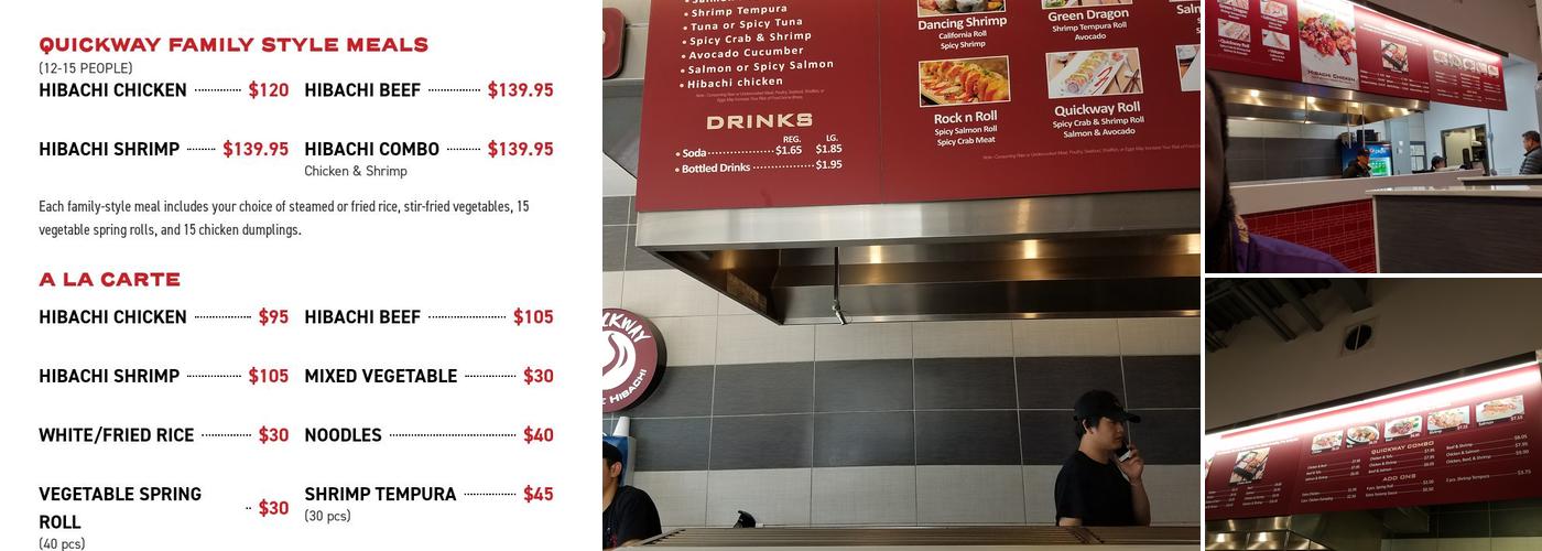 Quickway Menu