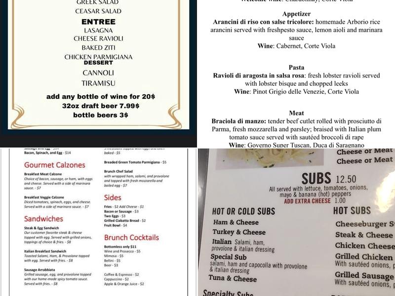 Pizza NY Margherita Menu