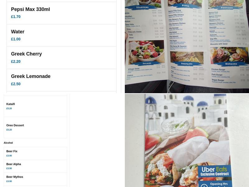 Mr Souvlaki - Authentic Greek Cuisine Menu