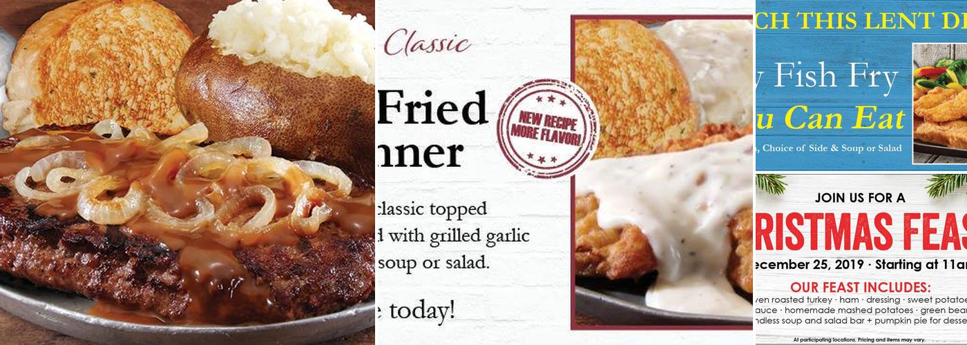 Iron Skillet Menu