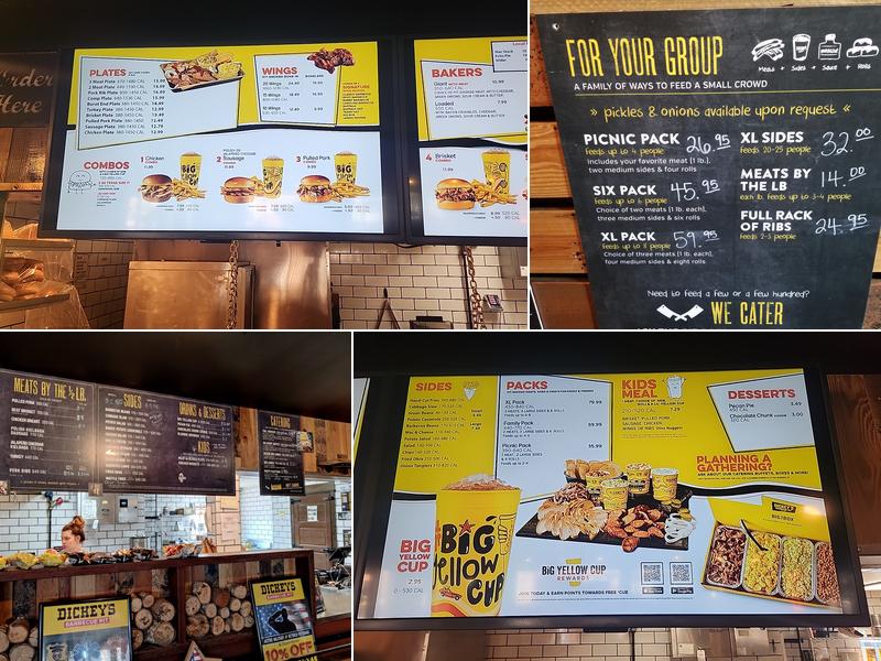 Dickey's Barbecue Pit Menu