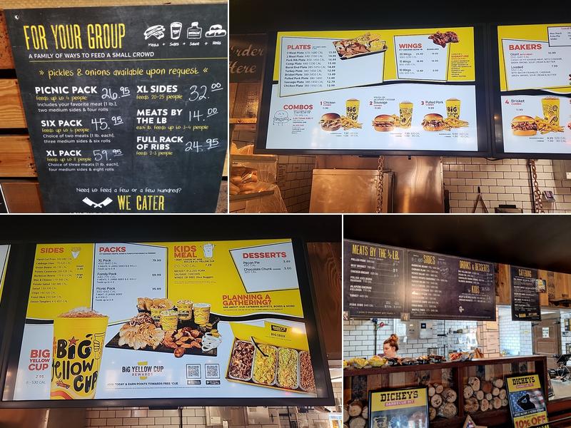 Dickey's Barbecue Pit Menu