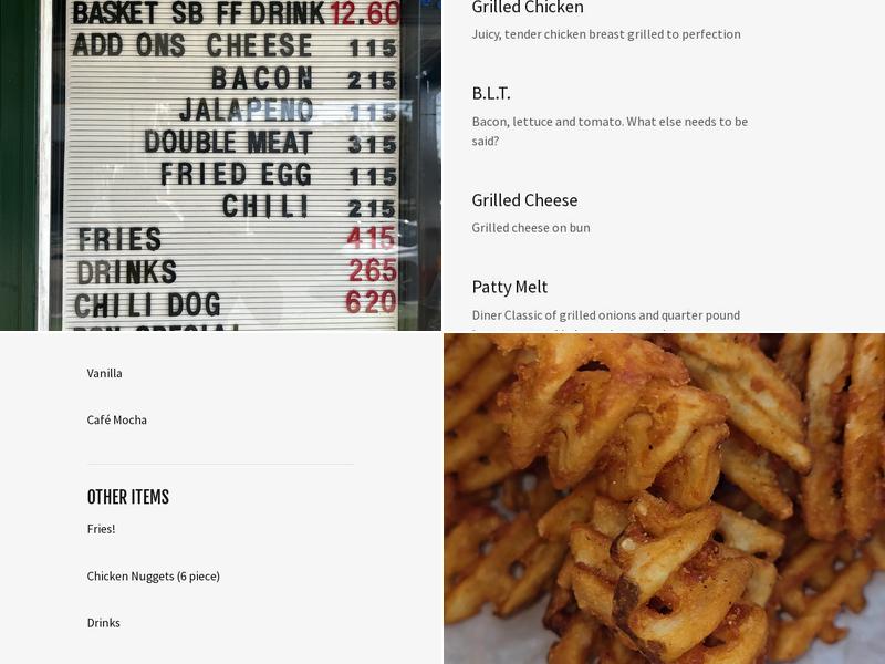 Someburger Menu