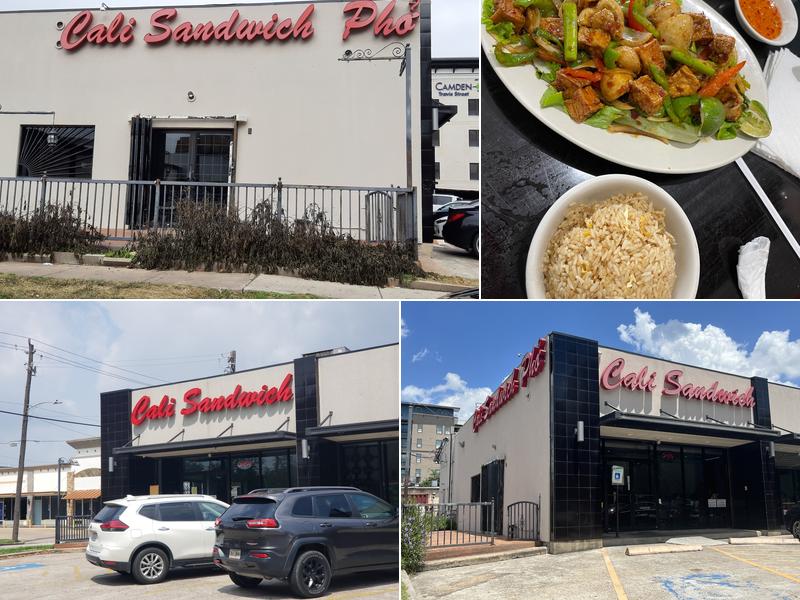 Cali Sandwich & Pho 2900 Travis St, Houston