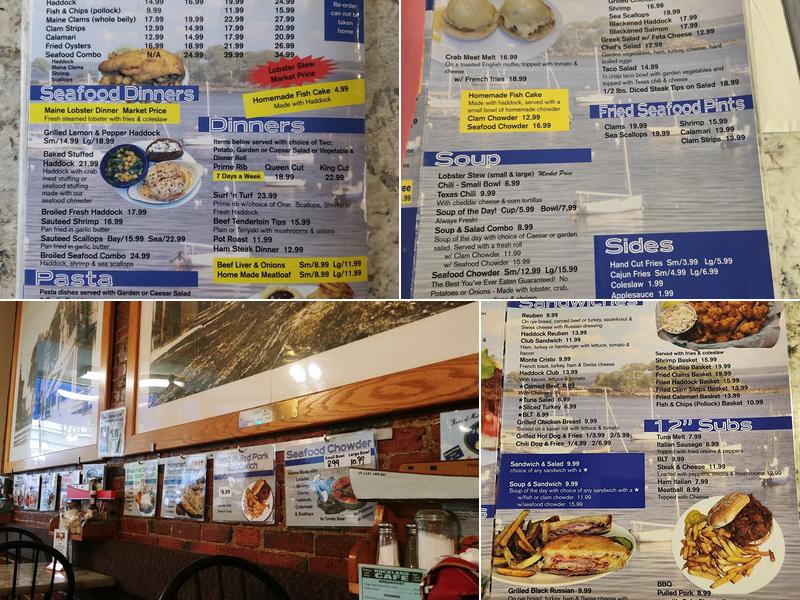 Rockland Café Menu