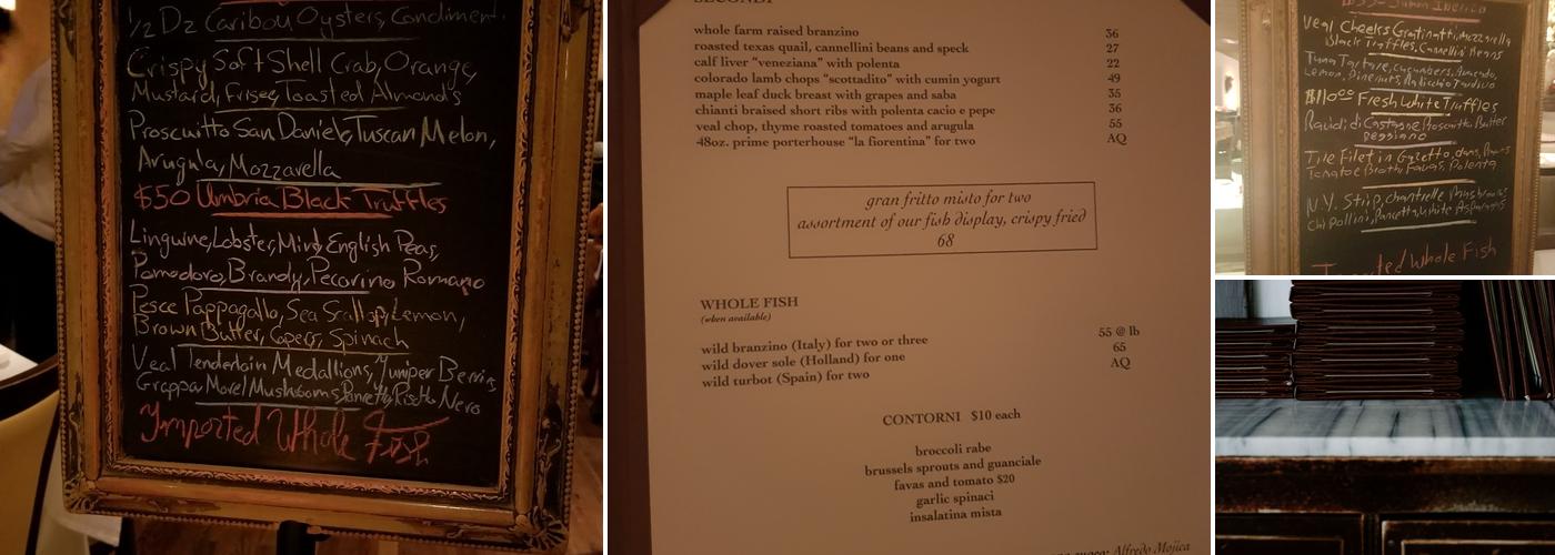 Da Marco Menu