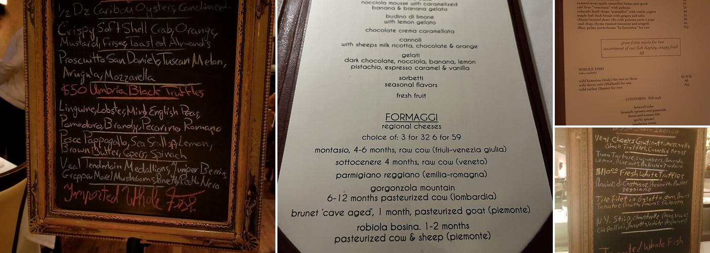 Da Marco Menu