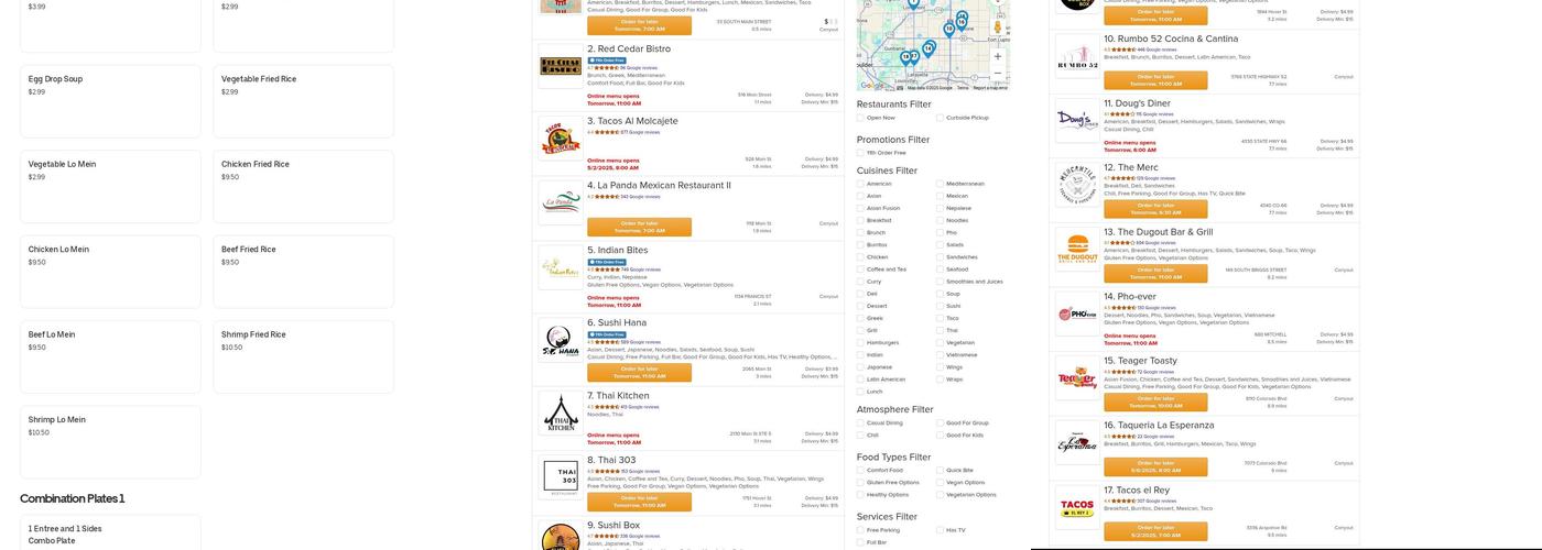 Wok & Roll Menu