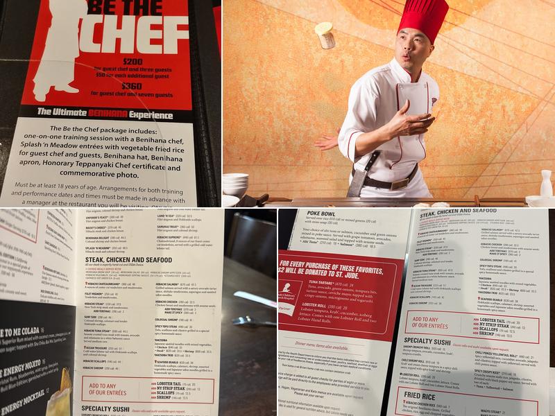Benihana Menu
