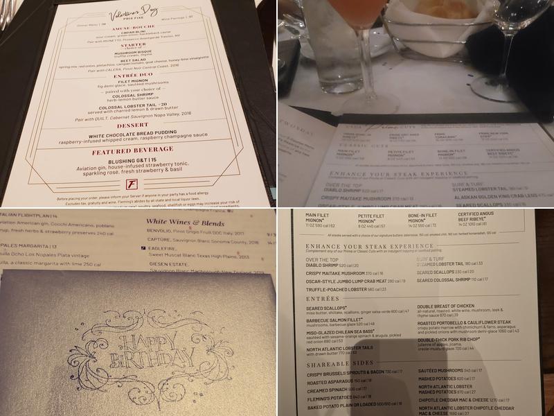 Fleming’s Prime Steakhouse & Wine Bar Menu