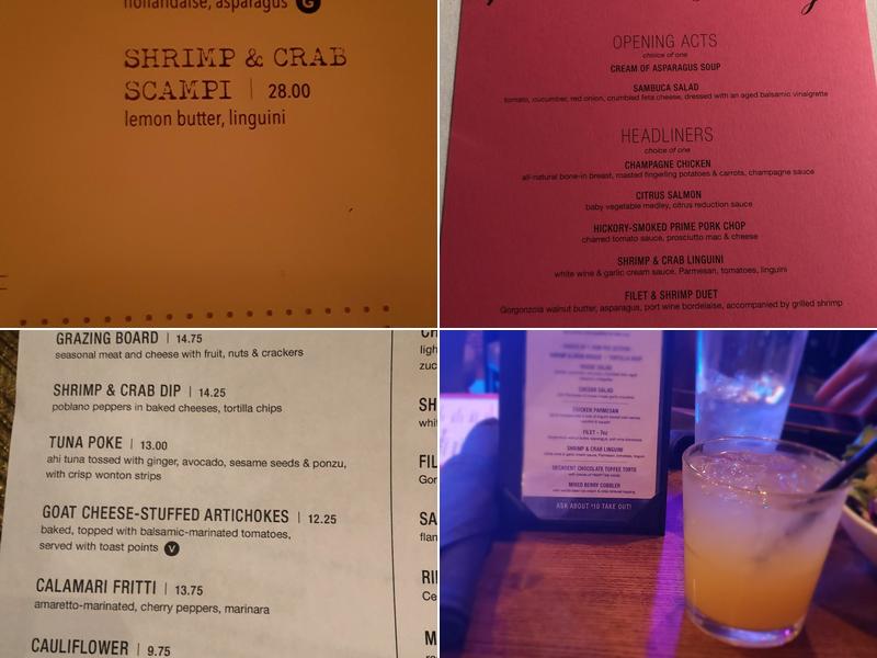 Sambuca Menu
