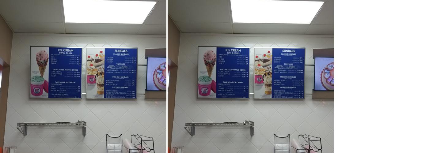 Baskin-Robbins Menu