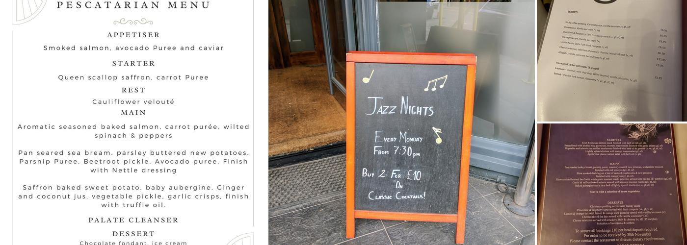 Chelsea Brasserie Menu