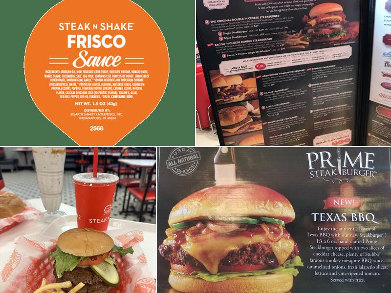 Steak 'n Shake Menu