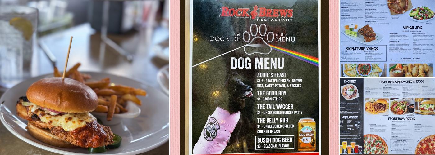 Rock & Brews Menu