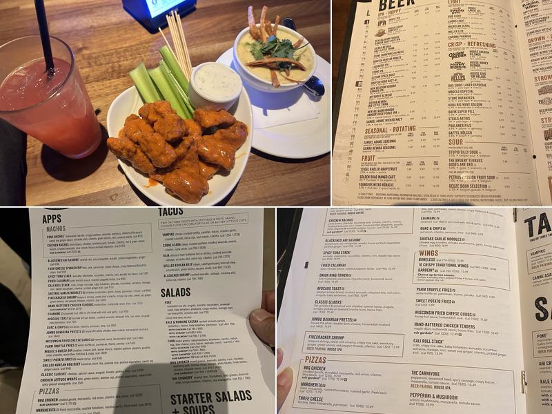 Yard House Menu