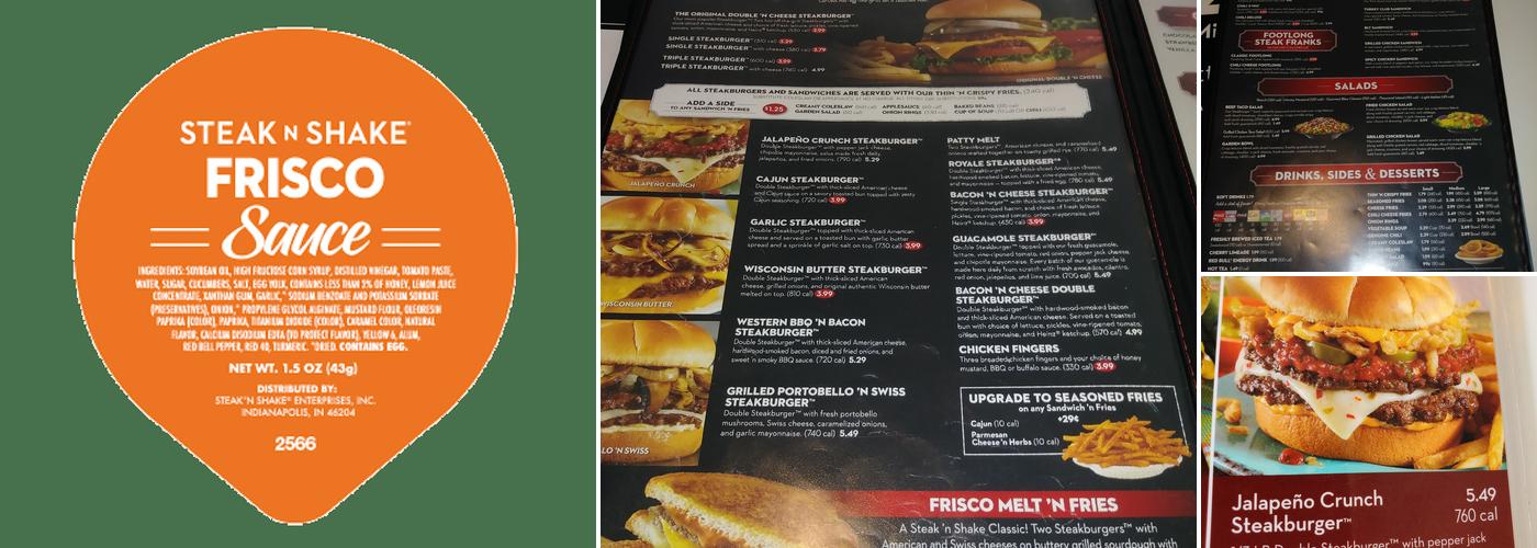 Steak 'n Shake Menu