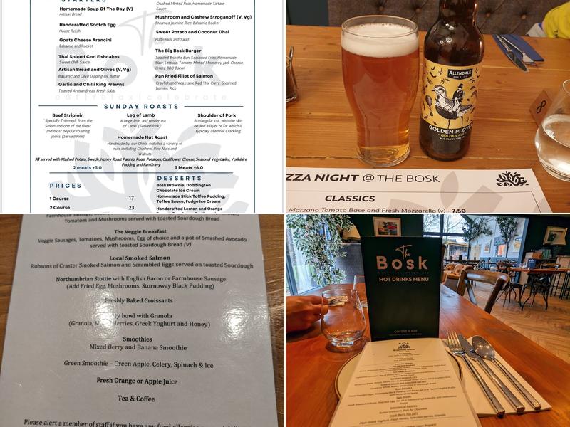 The Bosk Menu