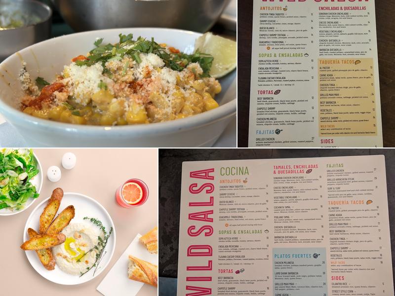 Wild Salsa Menu
