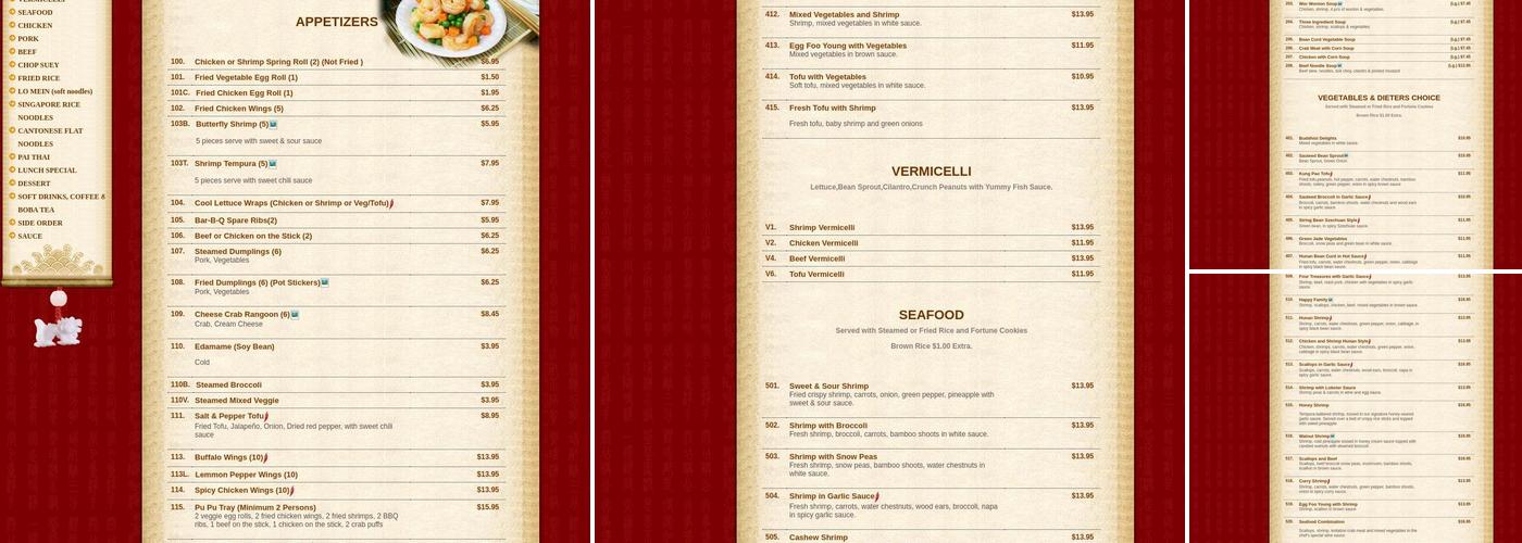Wang's Menu