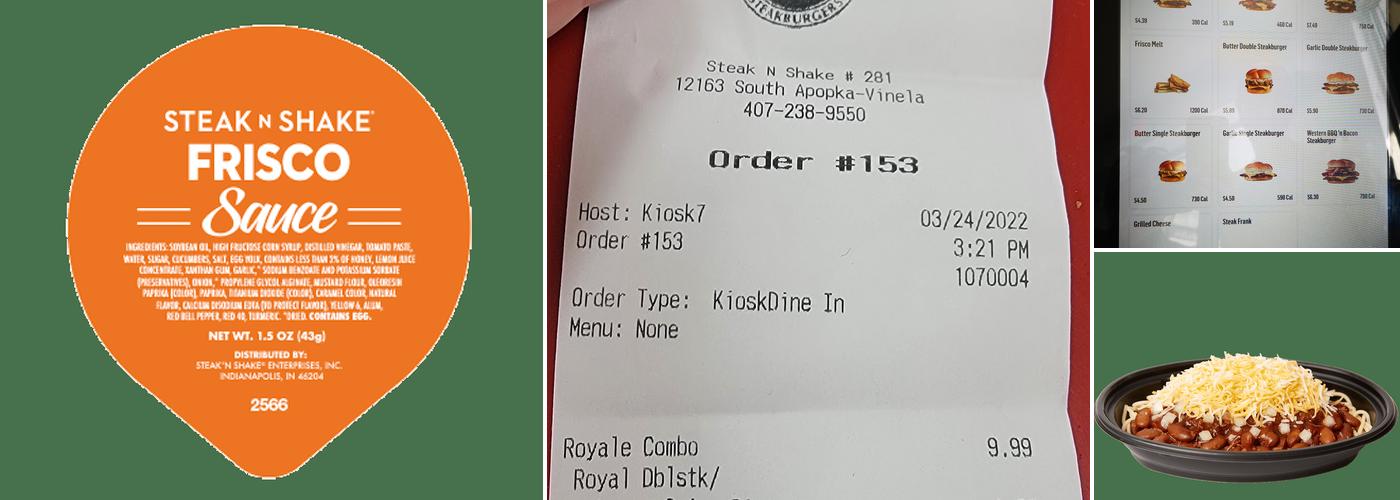 Steak 'n Shake Menu