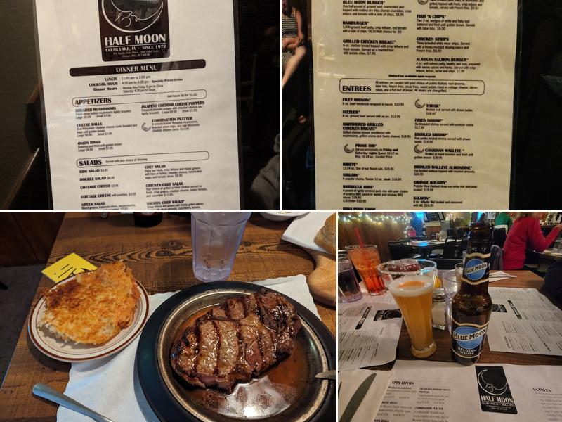 Half Moon Inn Menu