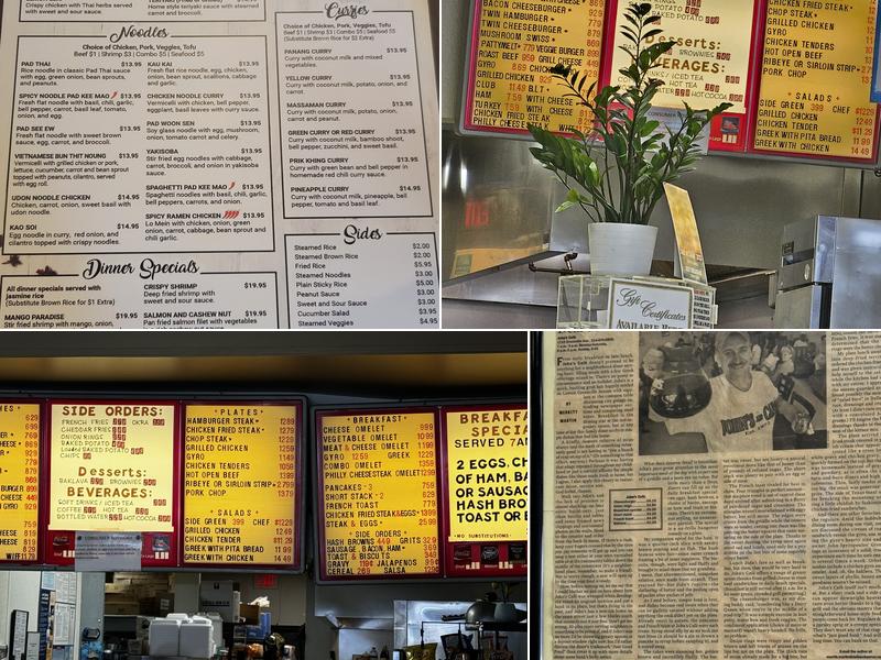 John's Cafe Menu