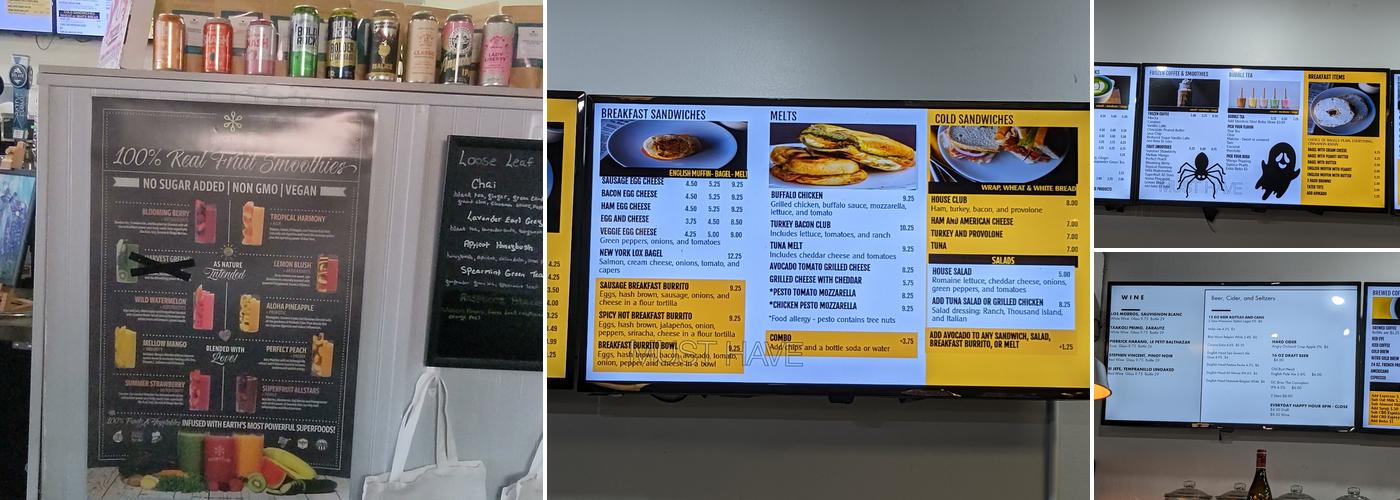 Grounds Central Station Menu
