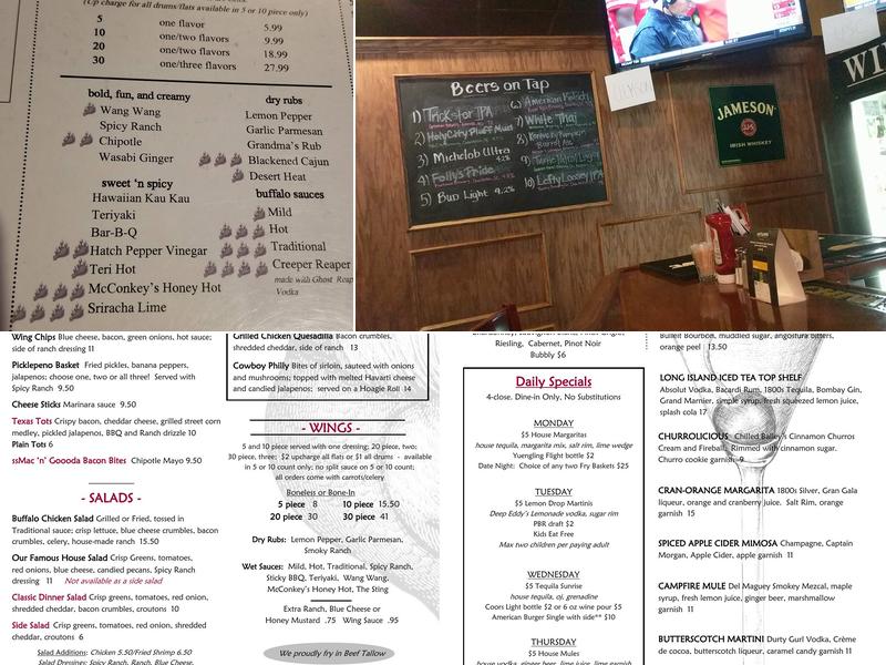 WingPlace Menu