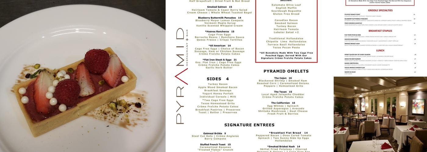 Pyramid Menu