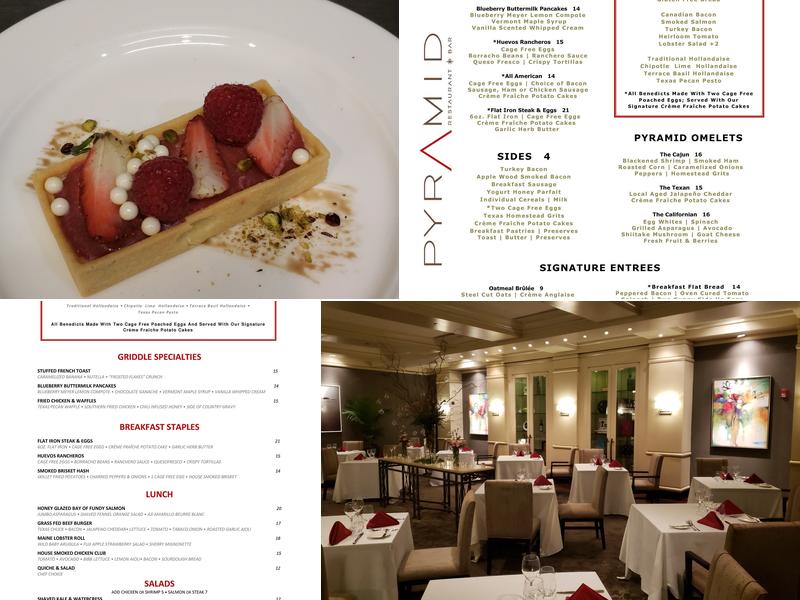 Pyramid Menu