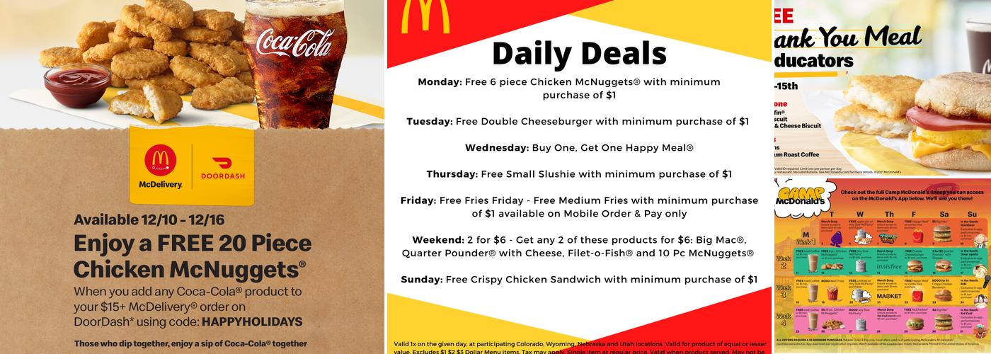 McDonald's Menu