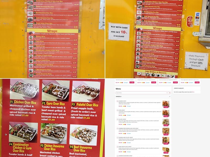 Halal Hub(South) Menu