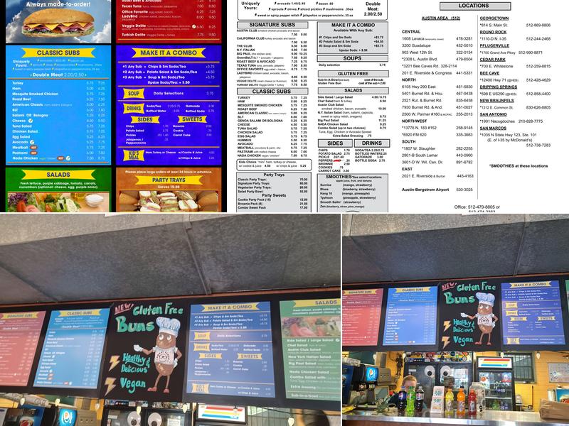 ThunderCloud Subs Menu
