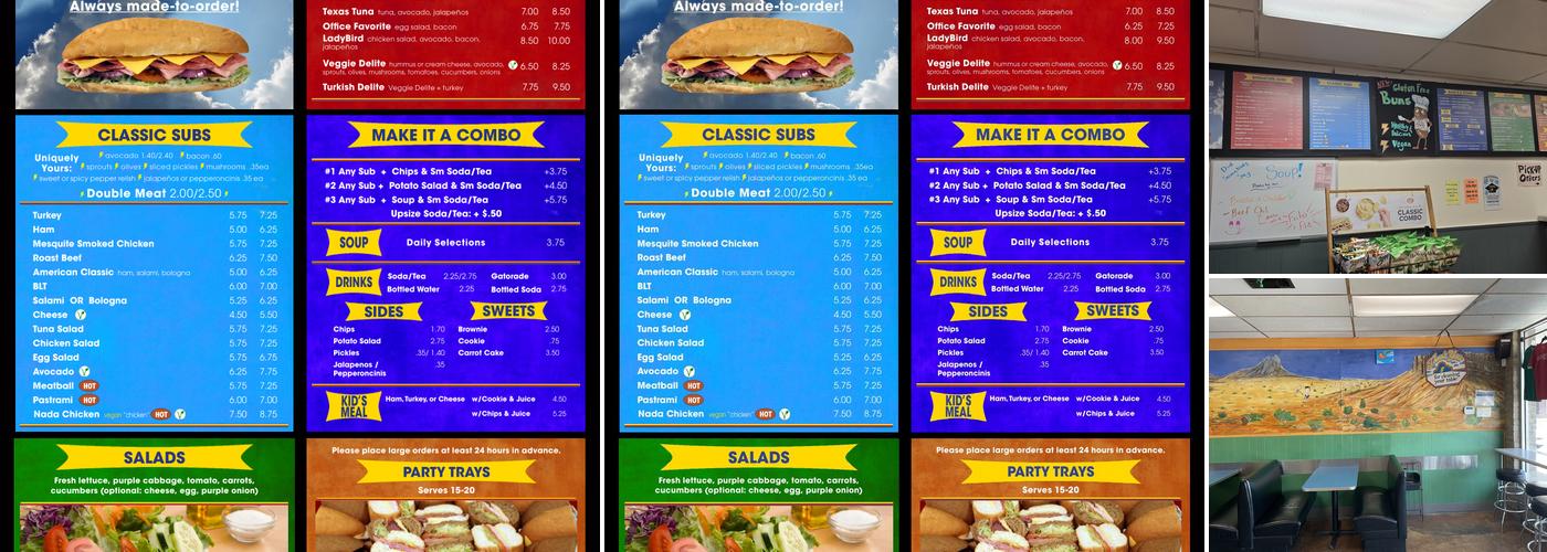 ThunderCloud Subs Menu