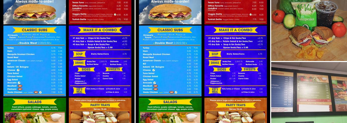 ThunderCloud Subs Menu