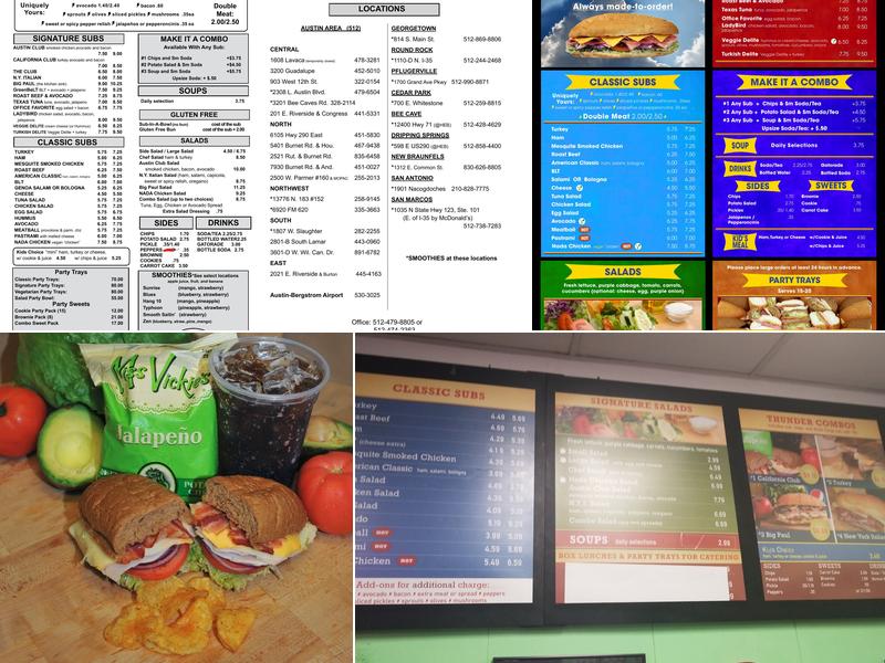 ThunderCloud Subs Menu