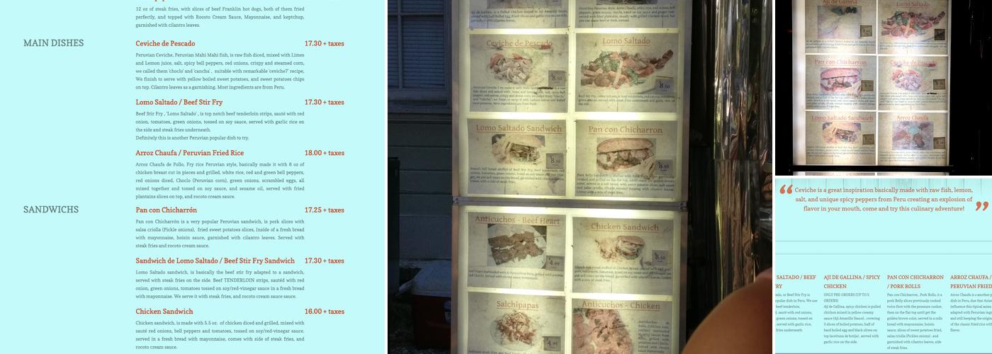 Ceviche7 Menu