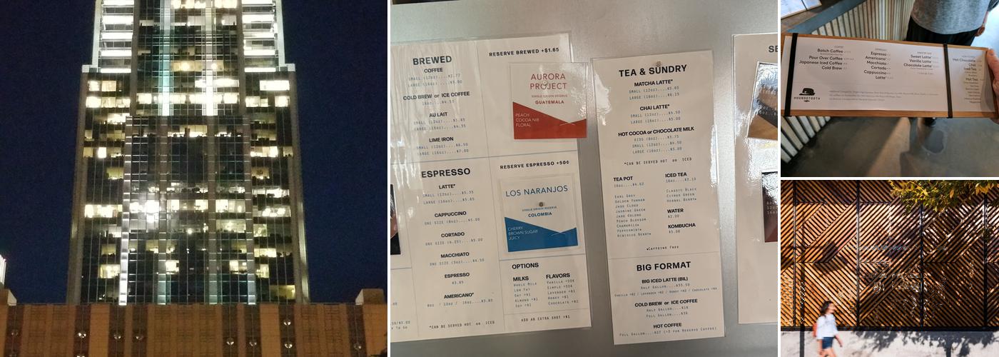 Houndstooth Coffee Menu