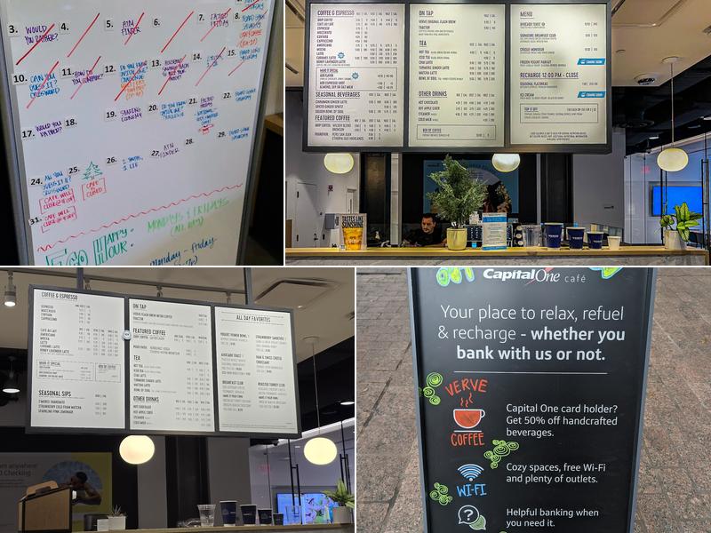 Capital One Café Menu