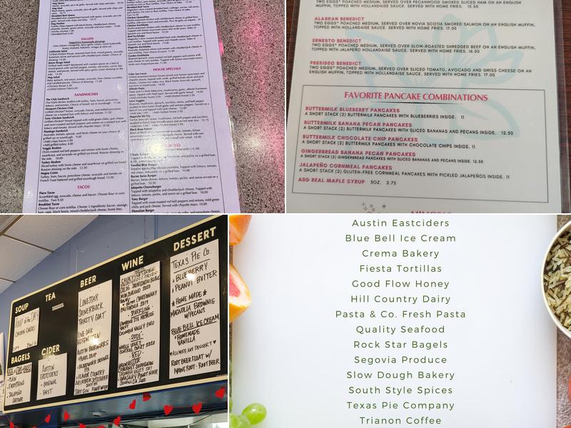 Magnolia Cafe Menu
