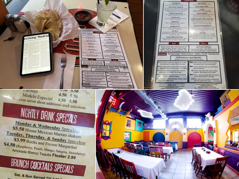 El Mercado Menu