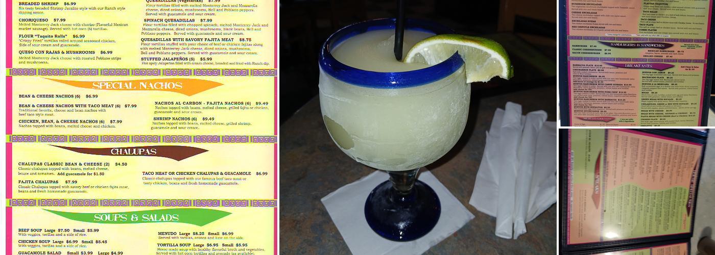 El Jacalito Menu