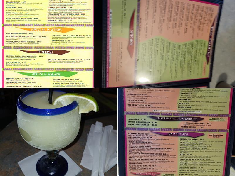 El Jacalito Menu