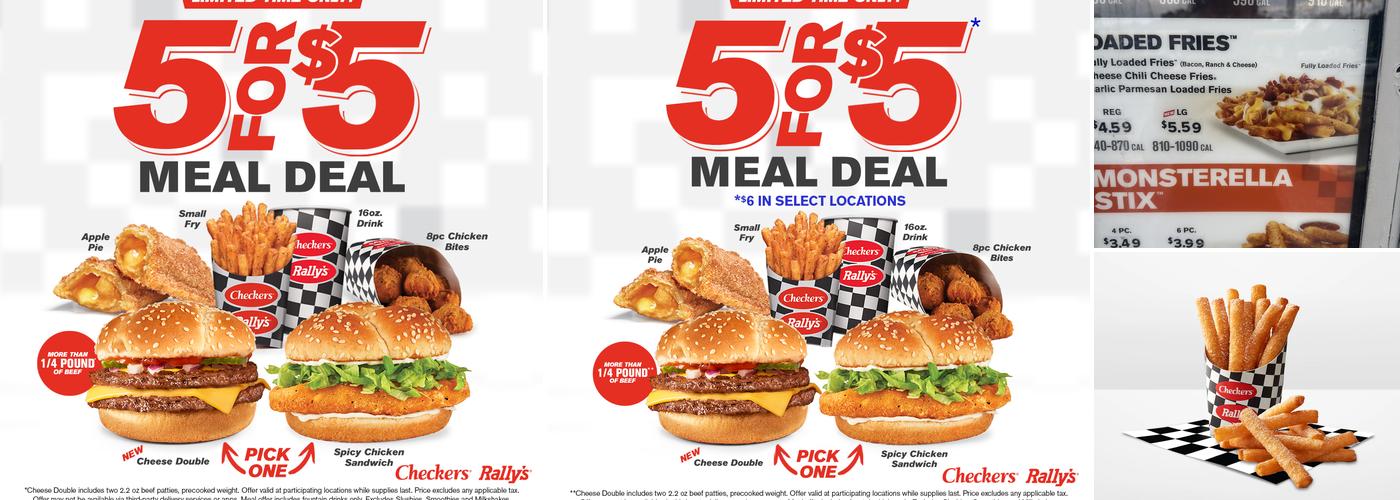 Checkers Menu