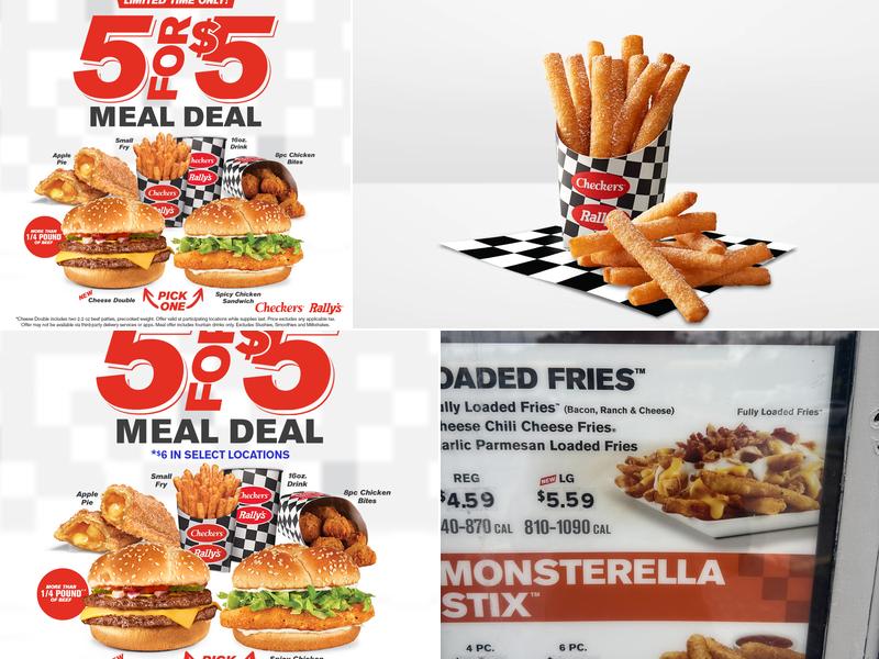 Checkers Menu