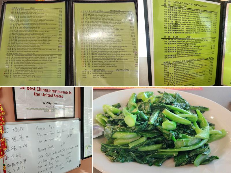 First Chinese BBQ Menu